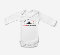 Thumbnail for Boeing 747 Queen of the Skies Designed Baby Bodysuits