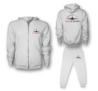 Thumbnail for Boeing 747 Queen of the Skies Designed Zipped Hoodies & Sweatpants Set