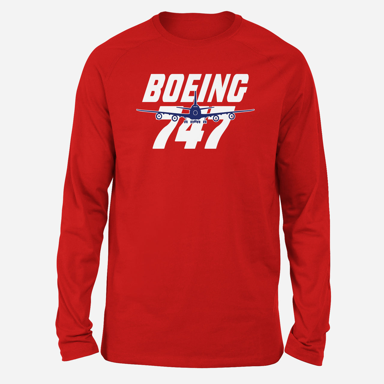 Amazing Boeing 747 Designed Long-Sleeve T-Shirts