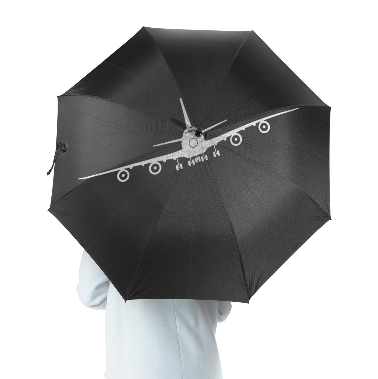 Boeing 747 Silhouette Designed Umbrella