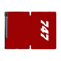 Thumbnail for Boeing 747 Text Designed Samsung Tablet Cases