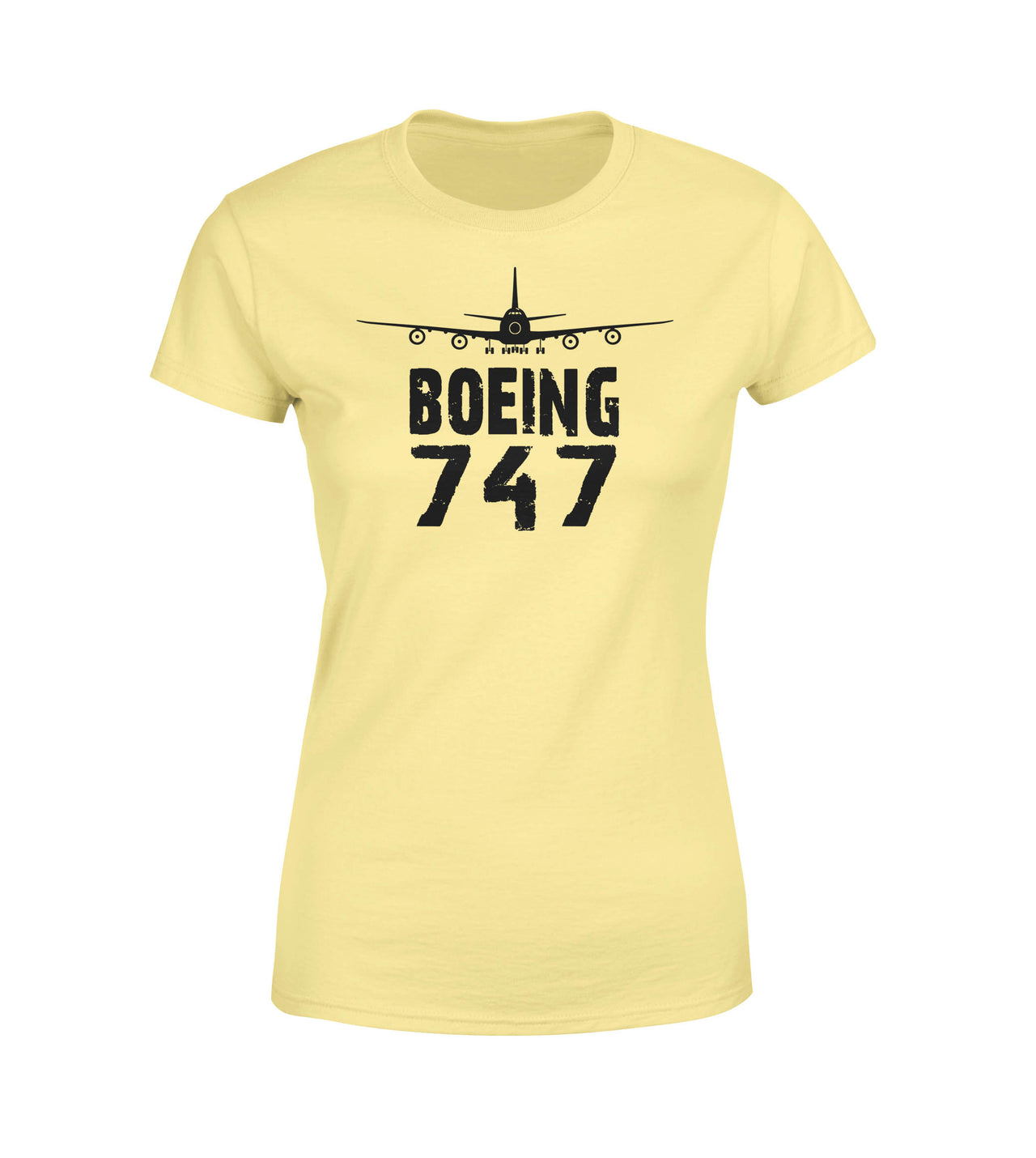 Boeing 747 & Plane Designed Women T-Shirts