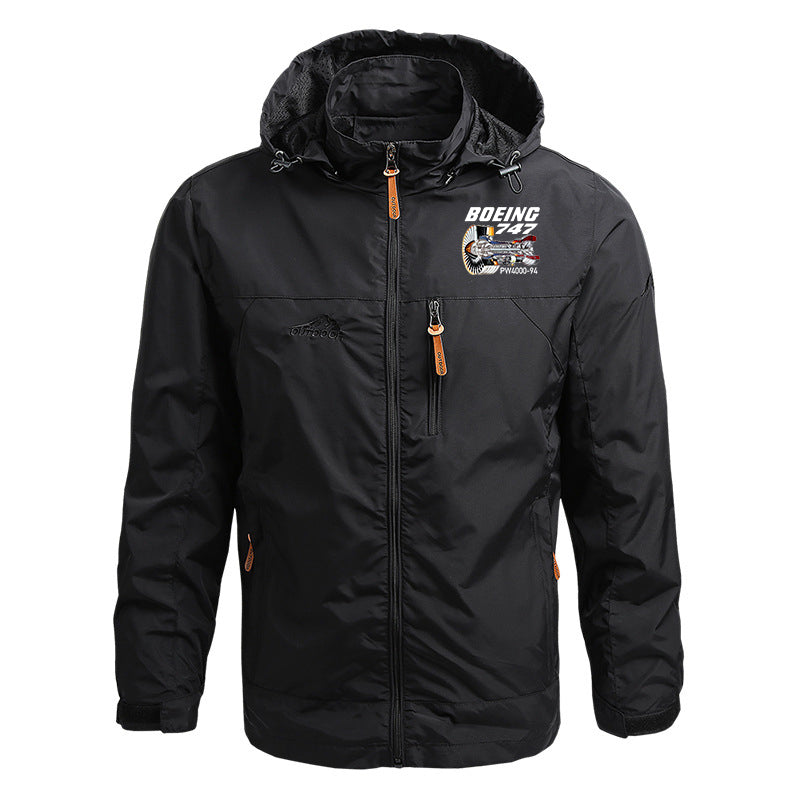 Boeing 747 & PW4000-94 Engine Designed Thin Stylish Jackets