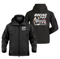 Thumbnail for Boeing 747 & PW4000-94 Engine Designed Military Jackets (Customizable)