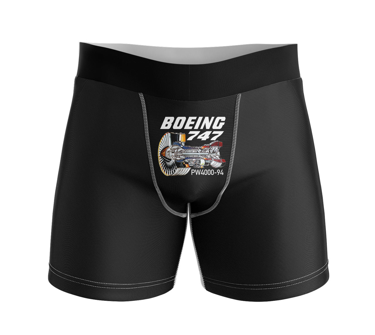 Boeing 747 & PW4000-94 Engine Designed Men Boxers