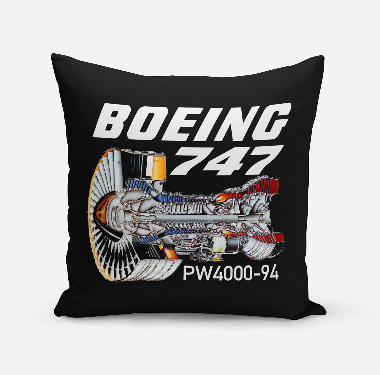 Boeing 747 & PW4000-94 Engine Designed Pillows