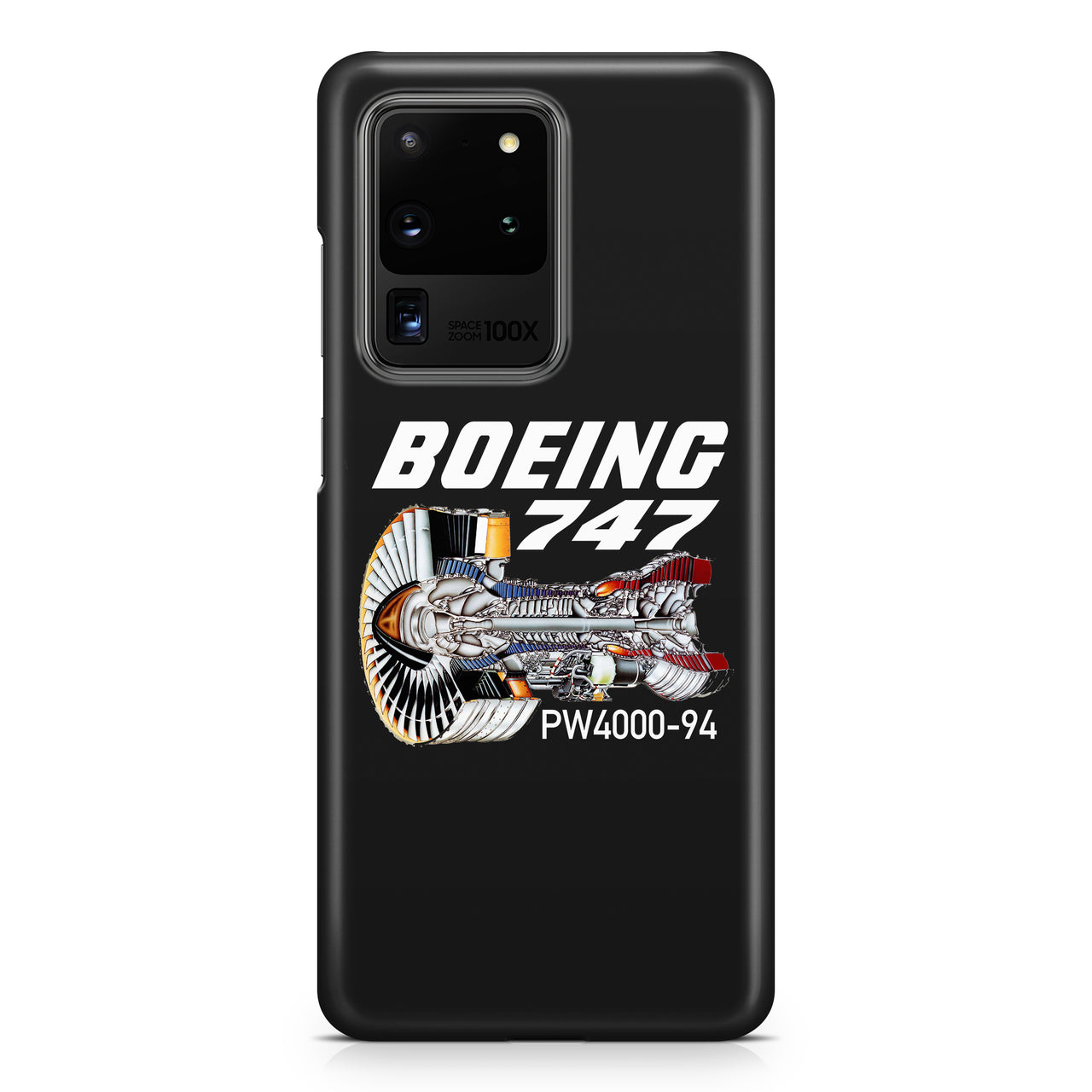 Boeing 747 & PW4000-94 Engine Samsung A Cases