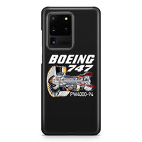 Thumbnail for Boeing 747 & PW4000-94 Engine Samsung A Cases