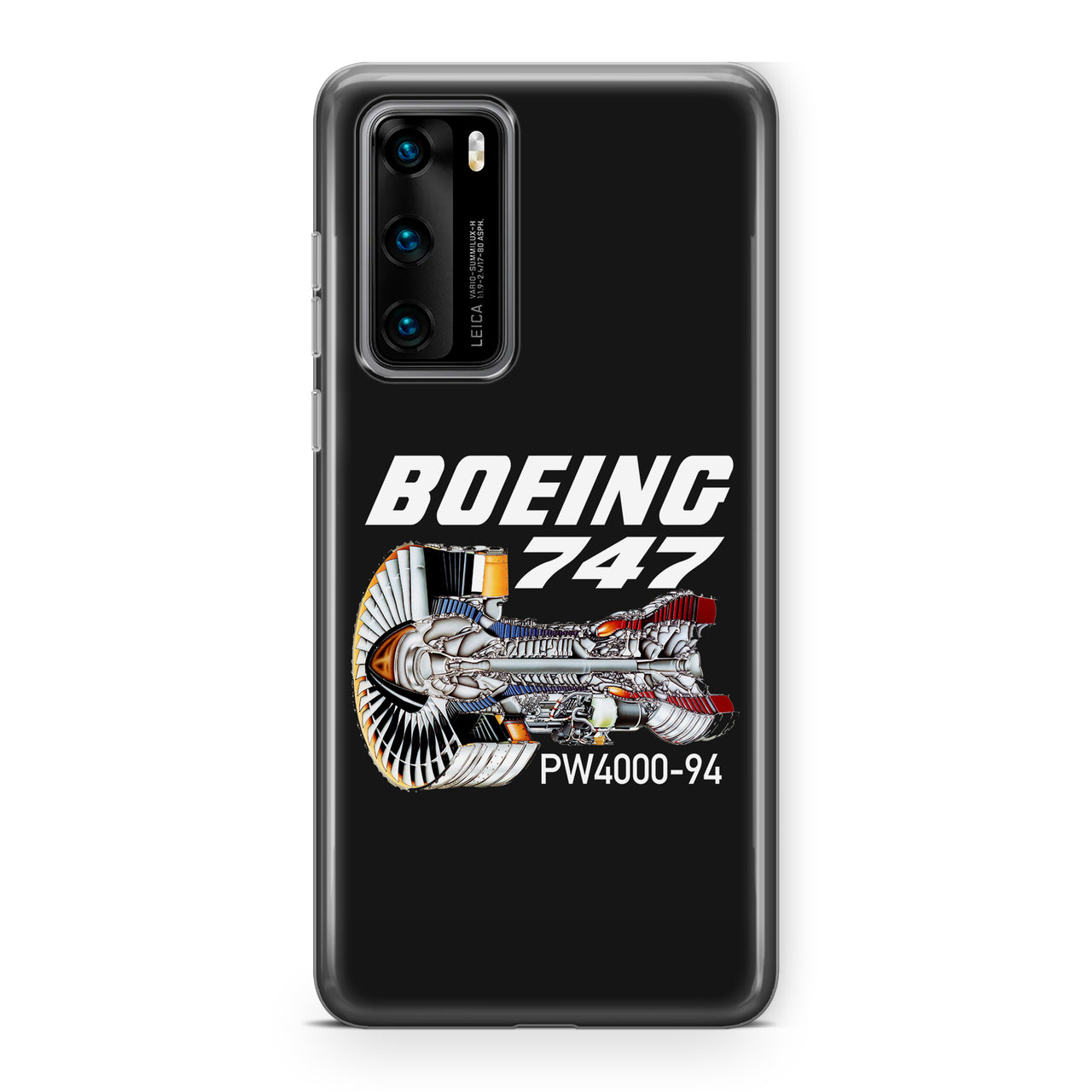 Boeing 747 & PW4000-94 Engine Designed Huawei Cases