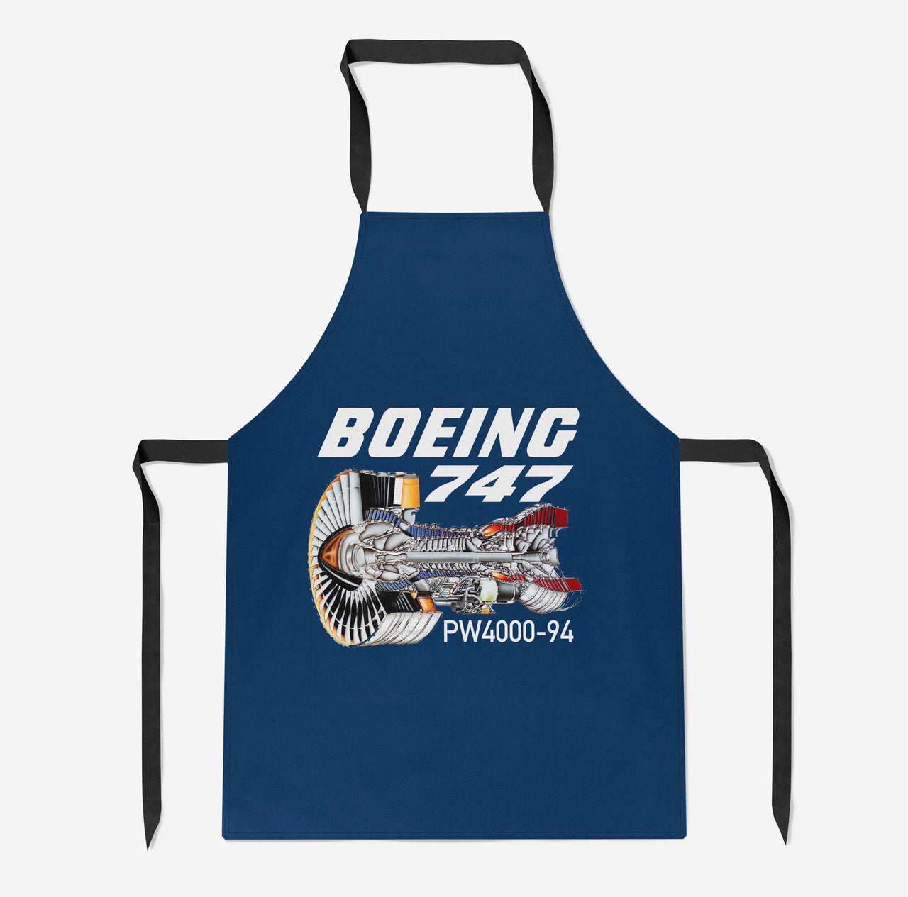 Boeing 747 & PW4000-94 Engine Designed Kitchen Aprons