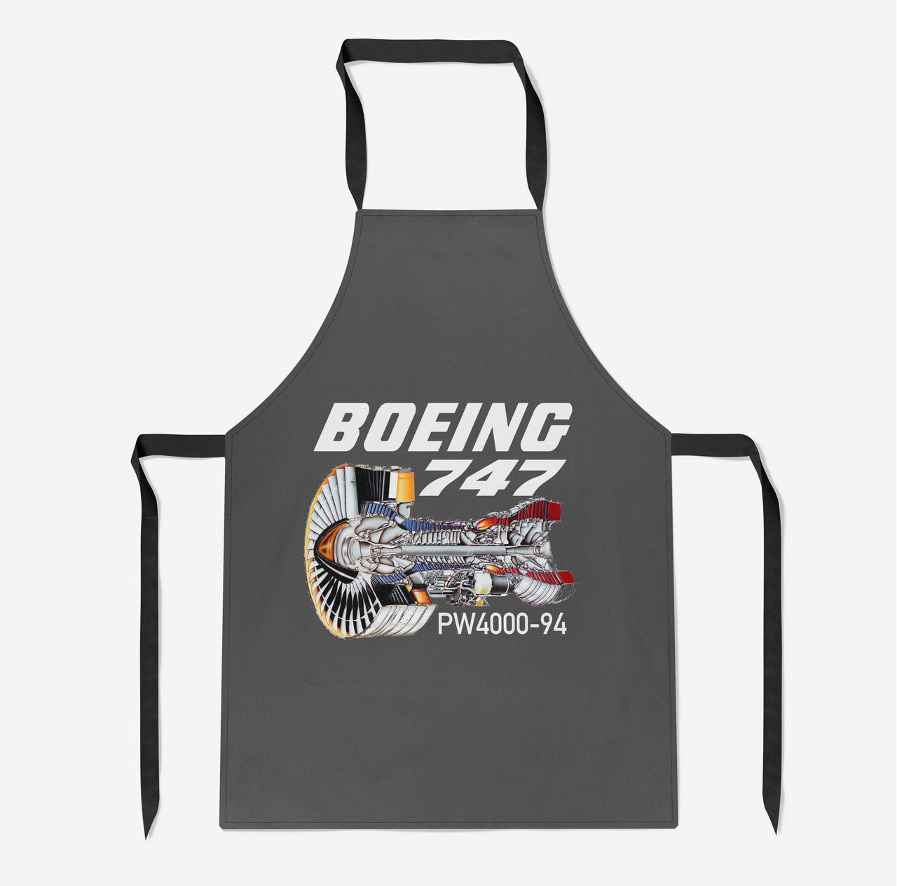 Boeing 747 & PW4000-94 Engine Designed Kitchen Aprons