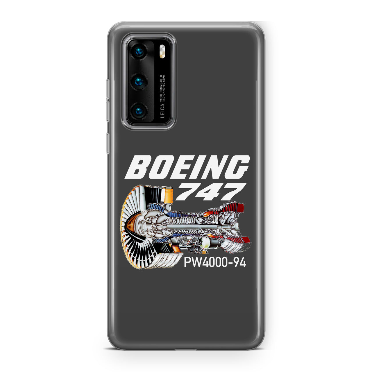 Boeing 747 & PW4000-94 Engine Designed Huawei Cases