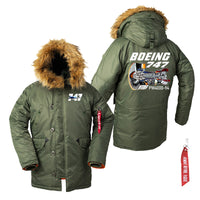 Thumbnail for Boeing 747 & PW4000-94 Engine Designed Parka Bomber Jackets