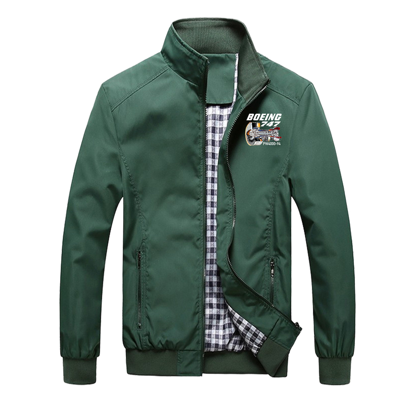 Boeing 747 & PW4000-94 Engine Designed Stylish Jackets