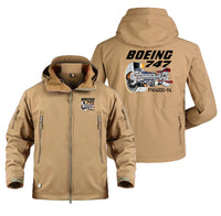 Thumbnail for Boeing 747 & PW4000-94 Engine Designed Military Jackets (Customizable)