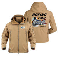 Thumbnail for Boeing 747 & PW4000-94 Engine Designed Military Jackets (Customizable)