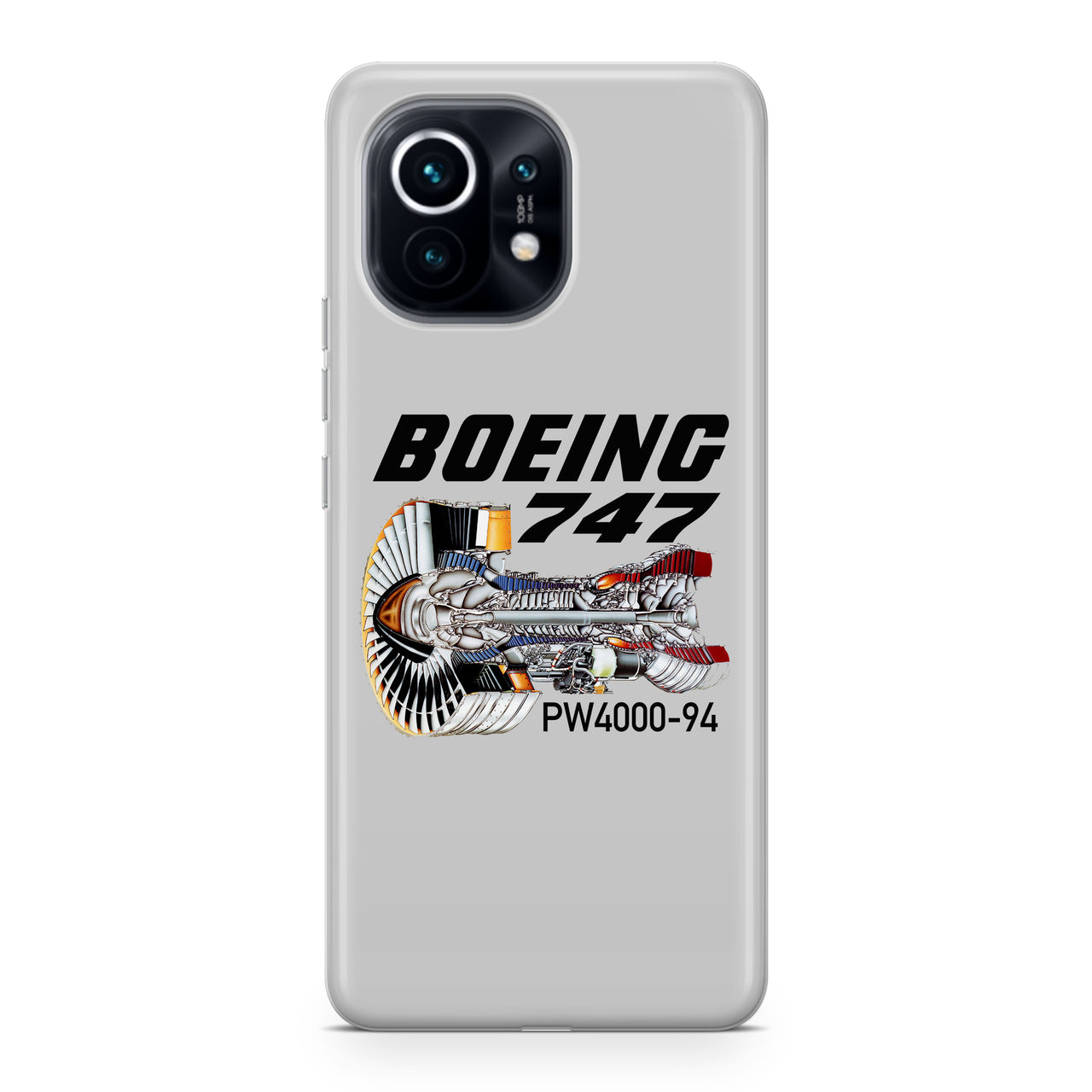 Boeing 747 & PW4000-94 Engine Designed Xiaomi Cases