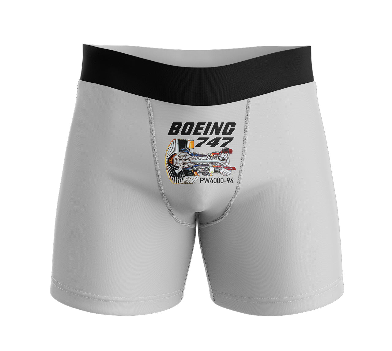 Boeing 747 & PW4000-94 Engine Designed Men Boxers