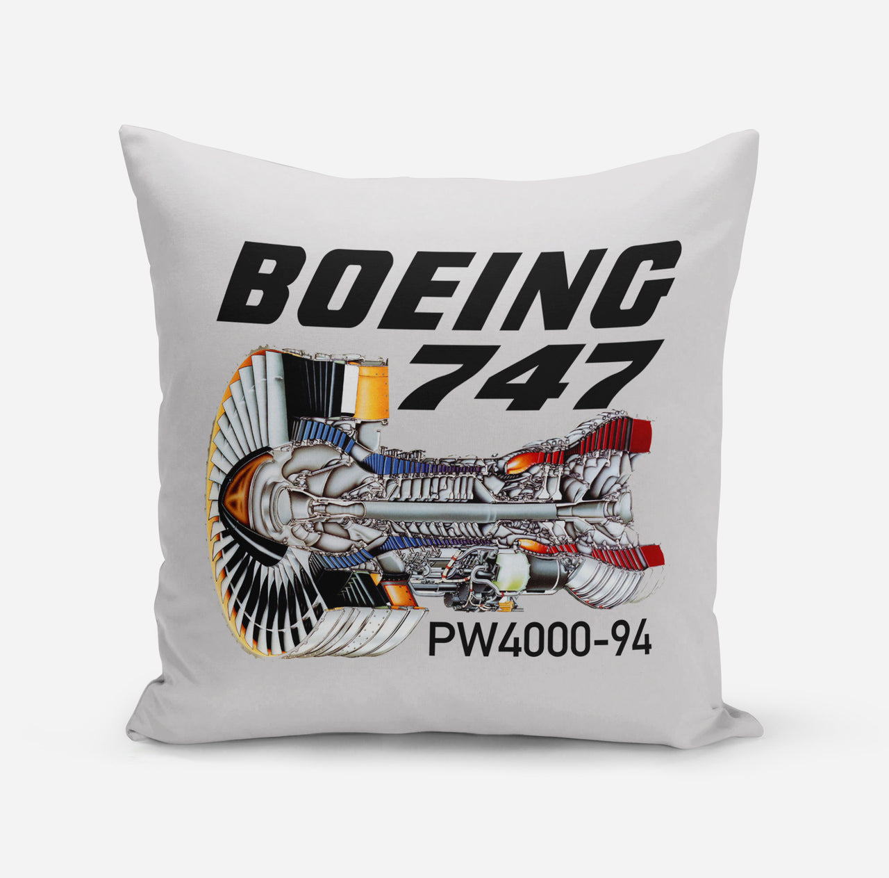 Boeing 747 & PW4000-94 Engine Designed Pillows