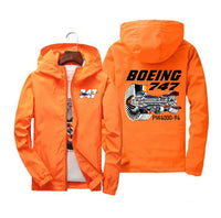 Thumbnail for Boeing 747 & PW4000-94 Engine Designed Windbreaker Jackets