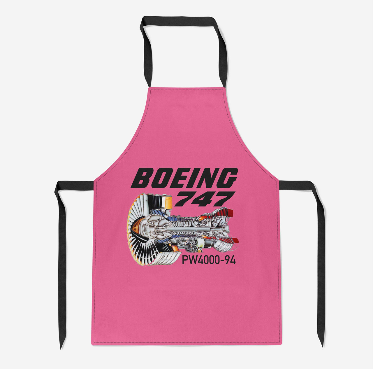 Boeing 747 & PW4000-94 Engine Designed Kitchen Aprons