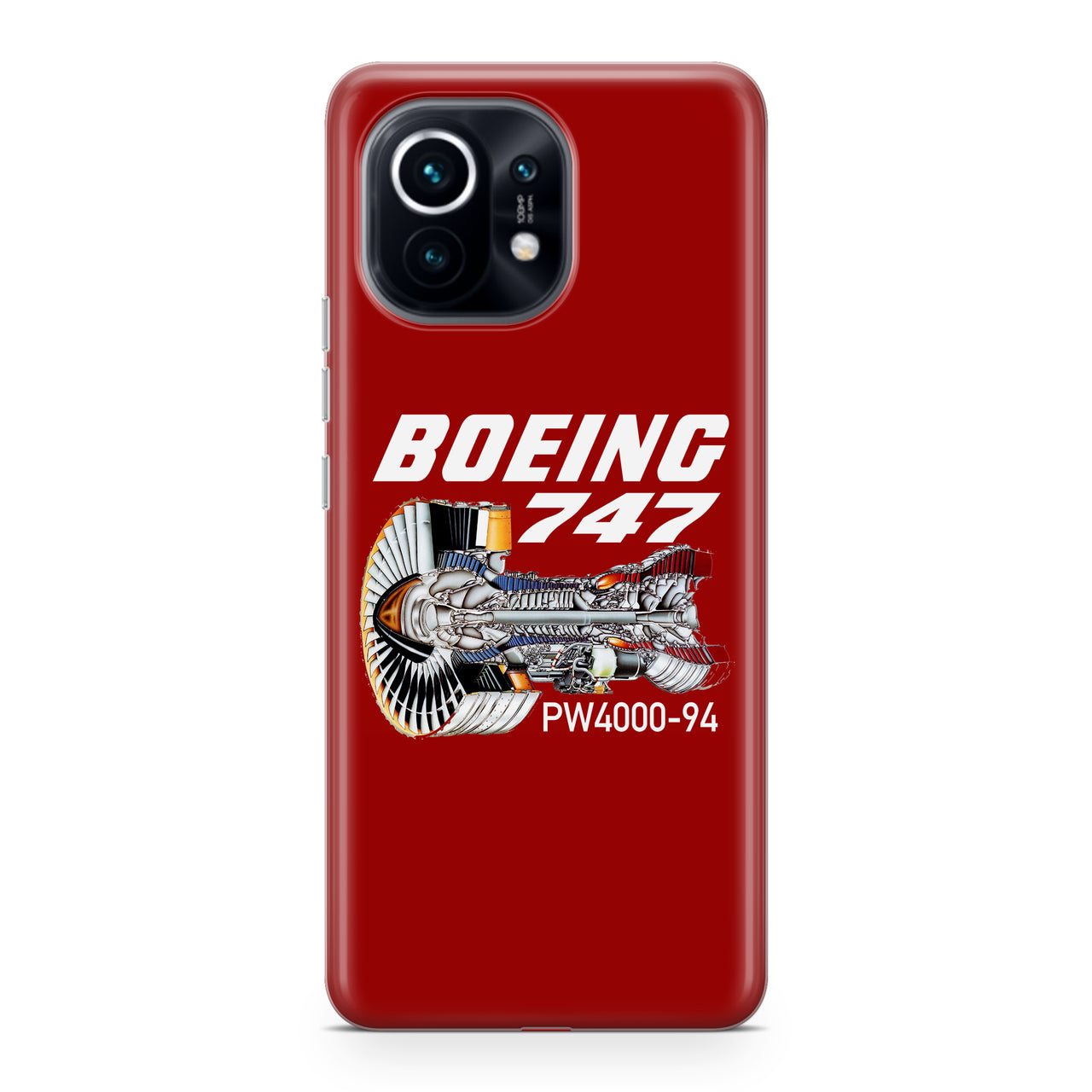 Boeing 747 & PW4000-94 Engine Designed Xiaomi Cases