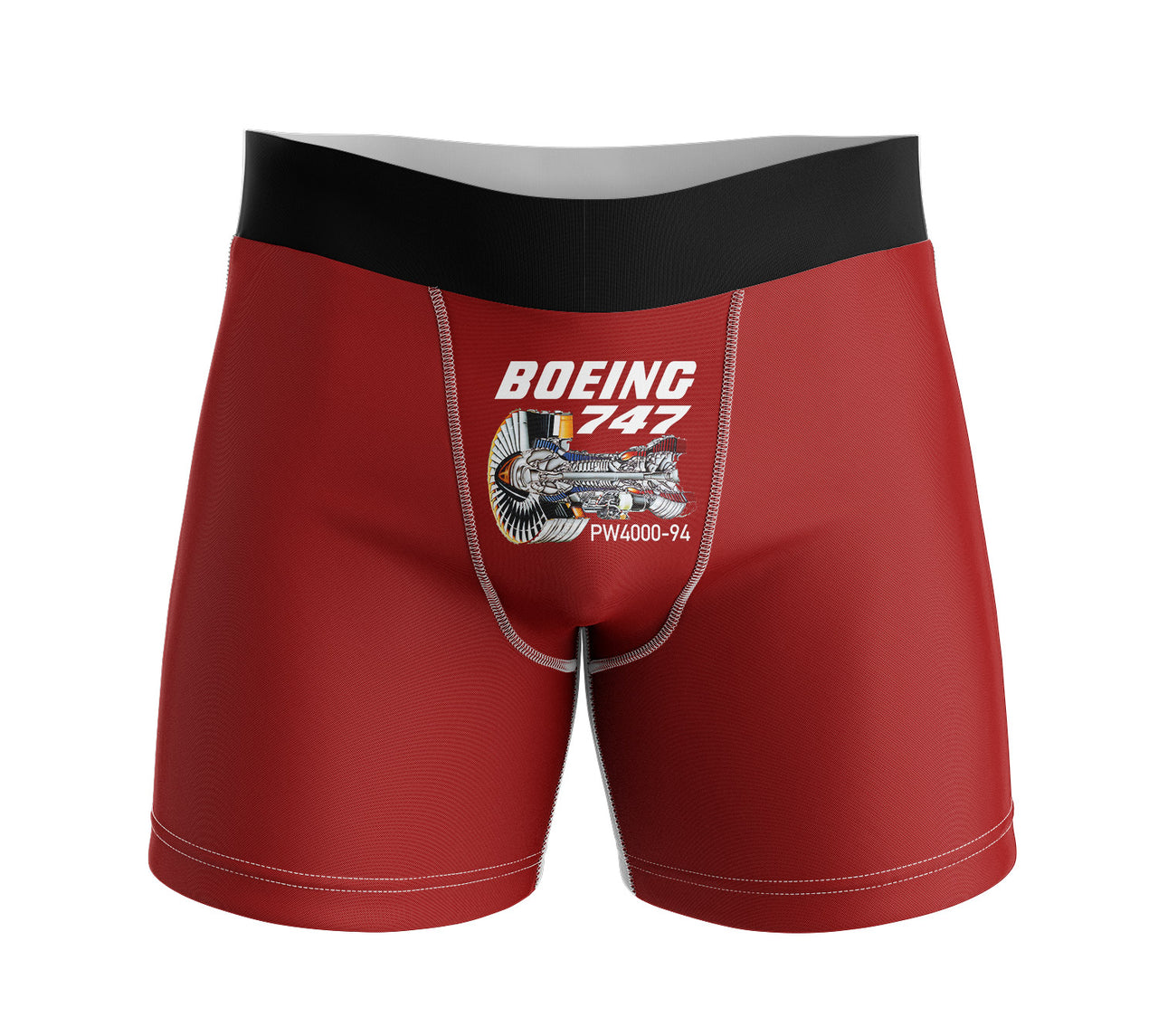 Boeing 747 & PW4000-94 Engine Designed Men Boxers