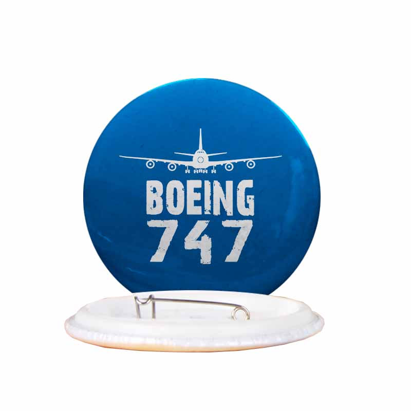 Boeing 747 & Plane Designed Pins