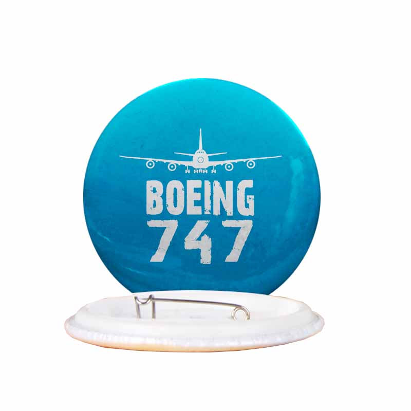 Boeing 747 & Plane Designed Pins