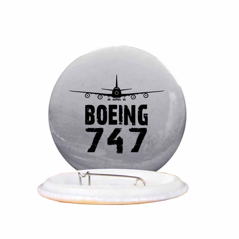 Boeing 747 & Plane Designed Pins