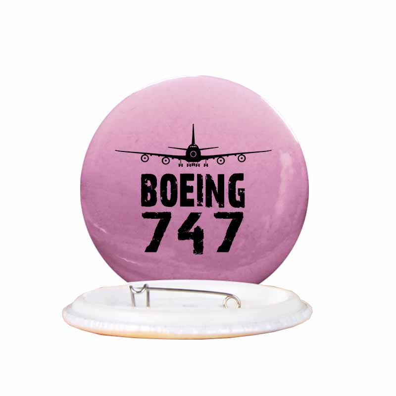 Boeing 747 & Plane Designed Pins