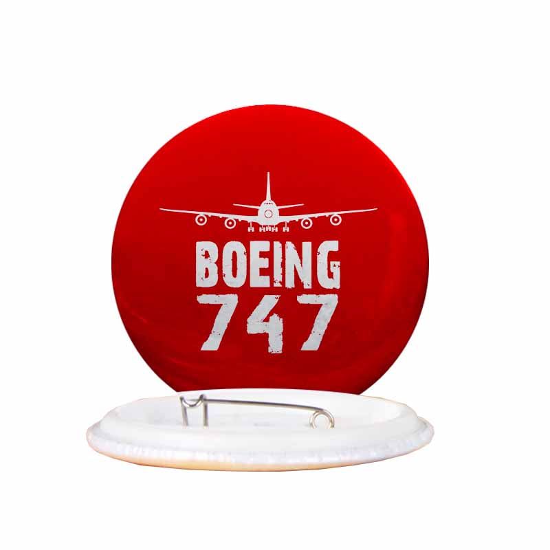 Boeing 747 & Plane Designed Pins