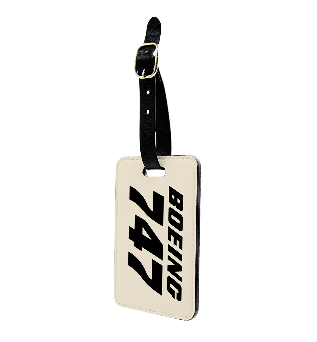 Boeing 747 & Text Designed Luggage Tag