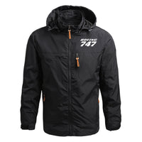 Thumbnail for Boeing 747 & Text Designed Thin Stylish Jackets