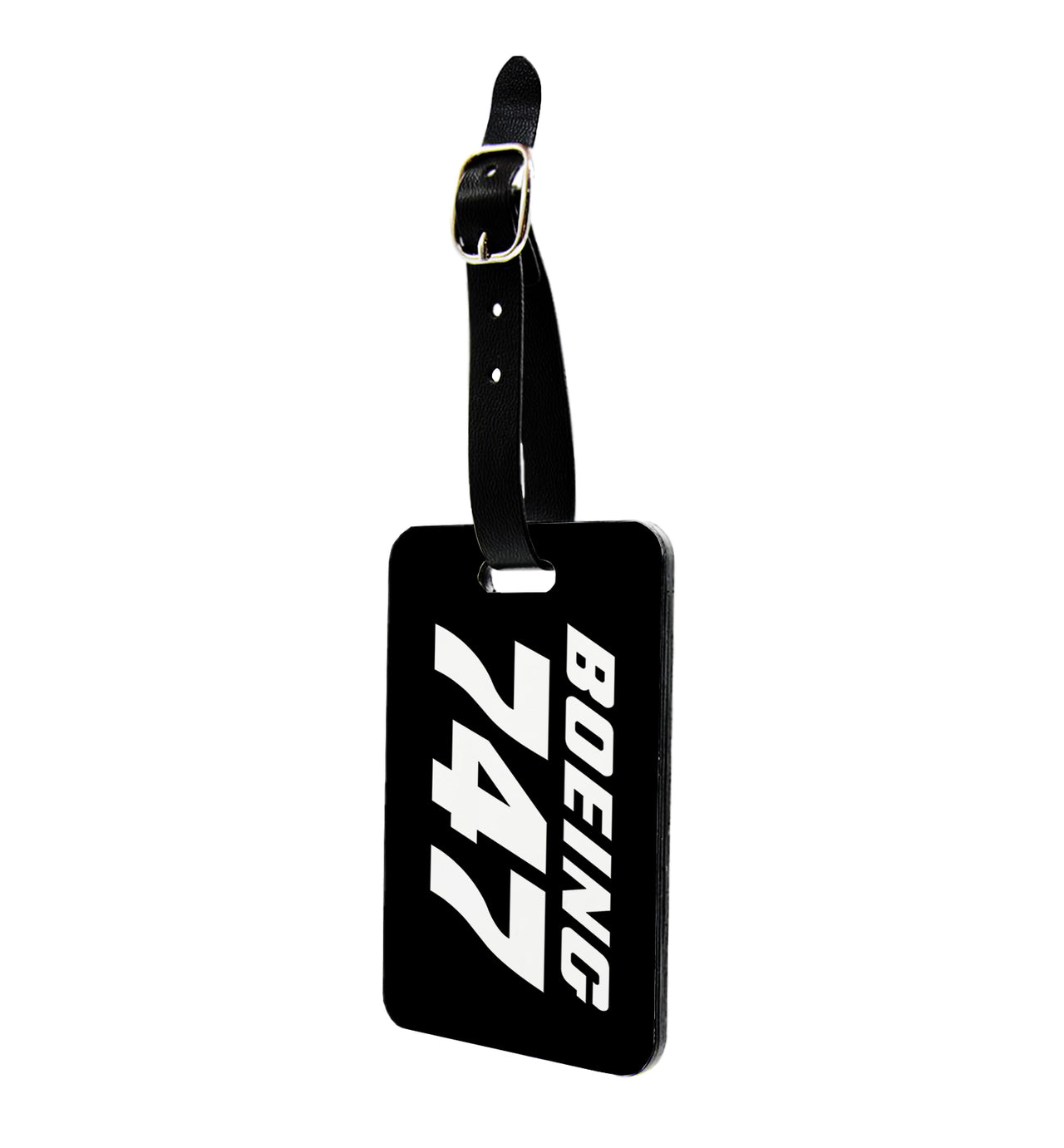 Boeing 747 & Text Designed Luggage Tag