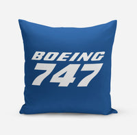 Thumbnail for Boeing 747 & Text Designed Pillows