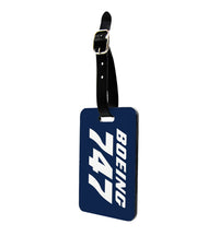 Thumbnail for Boeing 747 & Text Designed Luggage Tag