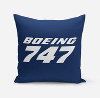 Thumbnail for Boeing 747 & Text Designed Pillows