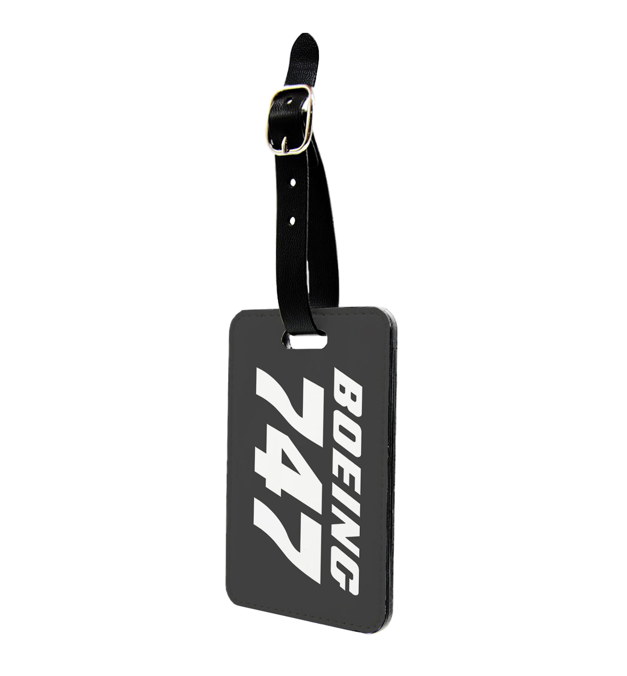 Boeing 747 & Text Designed Luggage Tag