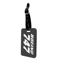 Thumbnail for Boeing 747 & Text Designed Luggage Tag