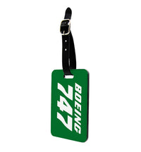 Thumbnail for Boeing 747 & Text Designed Luggage Tag