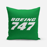 Thumbnail for Boeing 747 & Text Designed Pillows