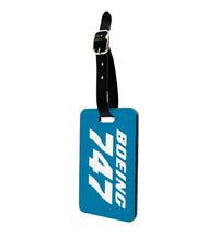 Thumbnail for Boeing 747 & Text Designed Luggage Tag