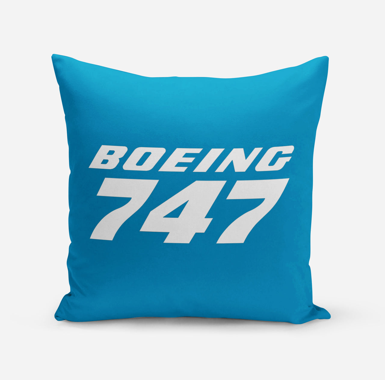 Boeing 747 & Text Designed Pillows