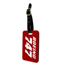 Thumbnail for Boeing 747 & Text Designed Luggage Tag