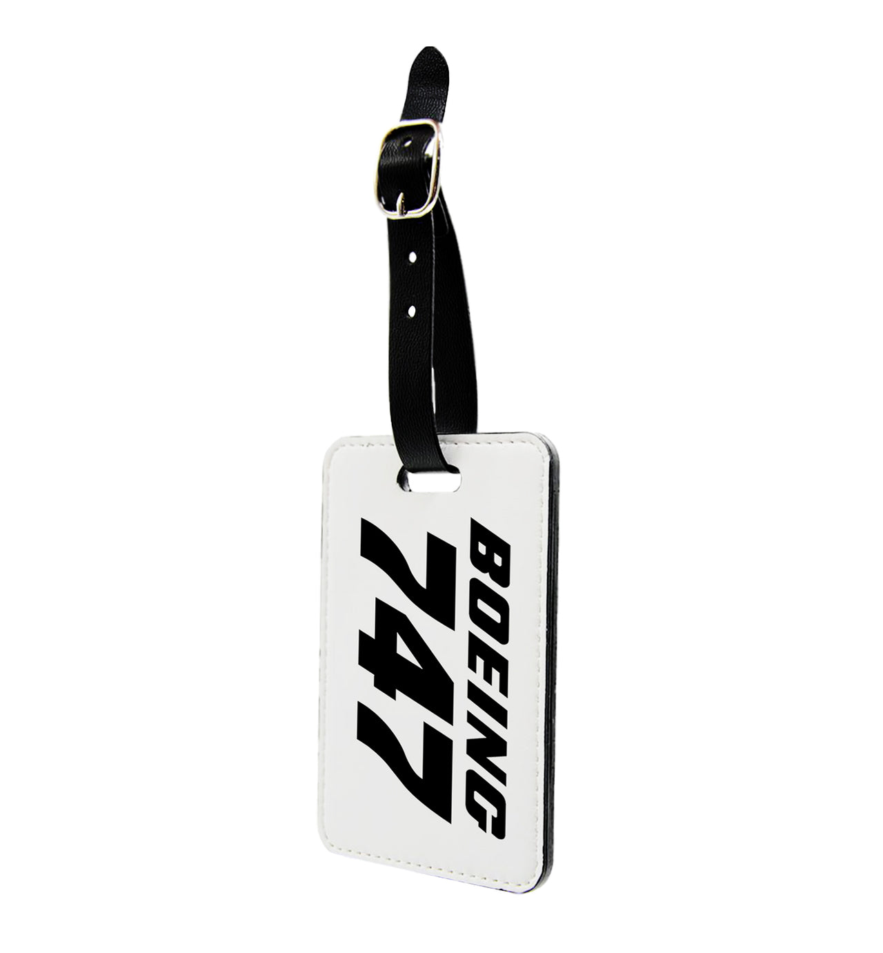 Boeing 747 & Text Designed Luggage Tag