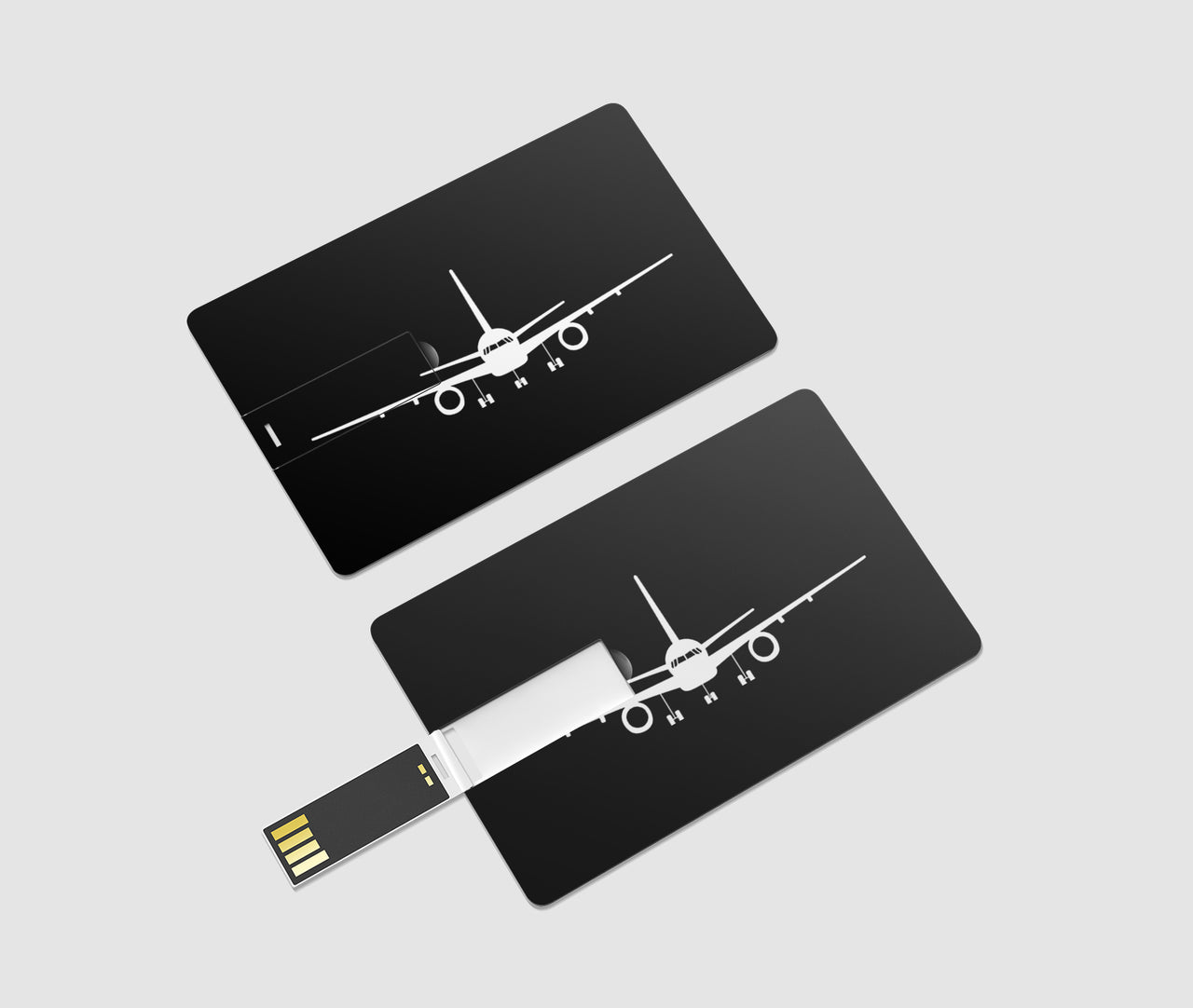 Boeing 757 Silhouette Designed USB Cards