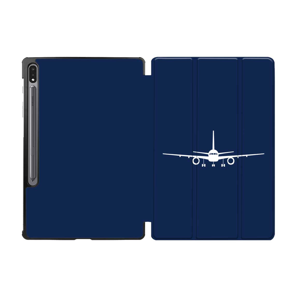 Boeing 757 Silhouette Designed Samsung Tablet Cases