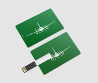 Thumbnail for Boeing 757 Silhouette Designed USB Cards