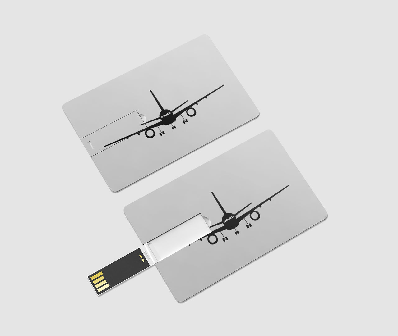 Boeing 757 Silhouette Designed USB Cards